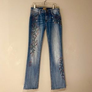 Kelly Strawberry Blossom Driftwood Denim Jean by Sundance